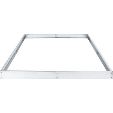 Zelsius Stahl Fundamentrahmen 311 x 189 x 10 cm Verzinktes Stahlfundament