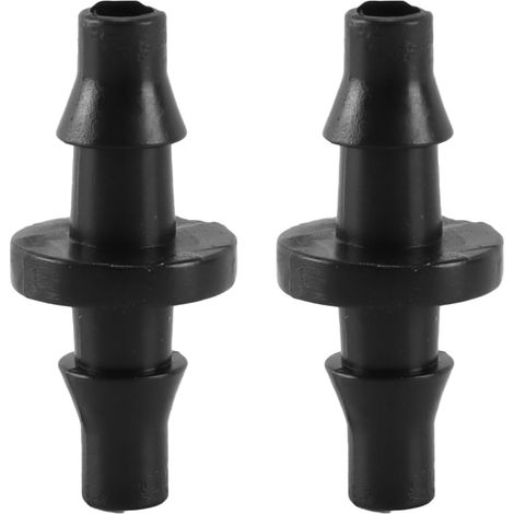 Connecteur d'irrigation 200 pièces 4/7 mm, raccords de passage de tuyau durables pour système d'arrosage goutte à goutte de jardin, serre, pelouse et légumes (1/5)