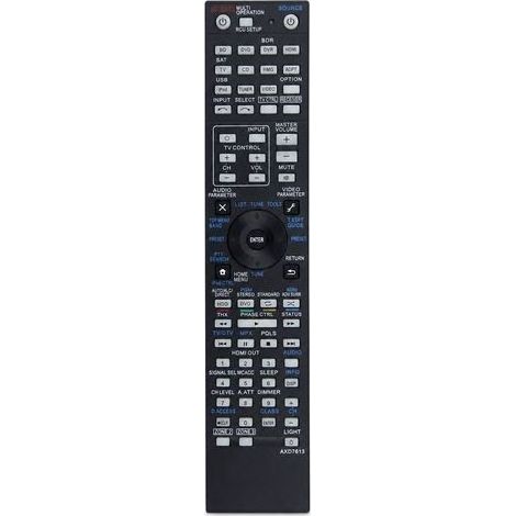Télécommande de Remplacement pour Ampli-Tuner AV Pioneer AXD7613