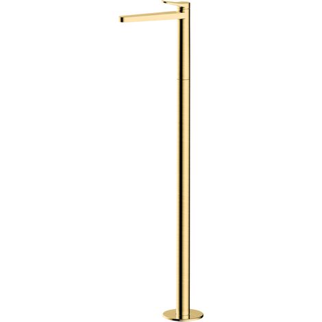 RAK Petit Round Brushed Gold Floorstanding Basin Mixer Tap - RAKPER3030G (1/2)