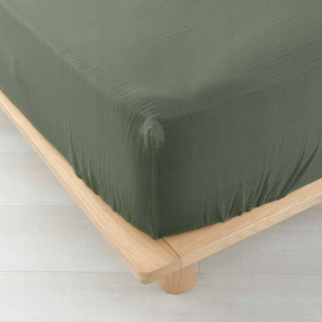 douceur-dinterieur Angelia Sábana Ajustable Terracota 140x190 cm