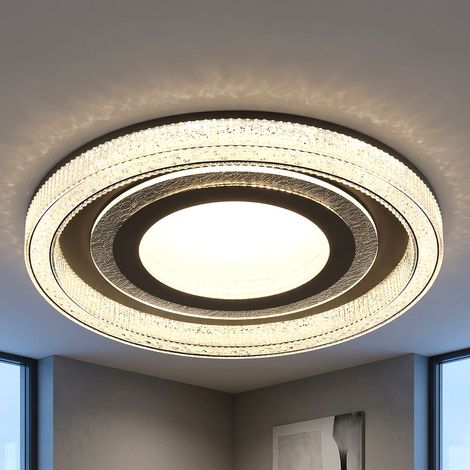 LED Deckenlampe Deckenleuchte Wohnzimmerlampe Dimmbar Fernbedienung D 48 cm (1/5)