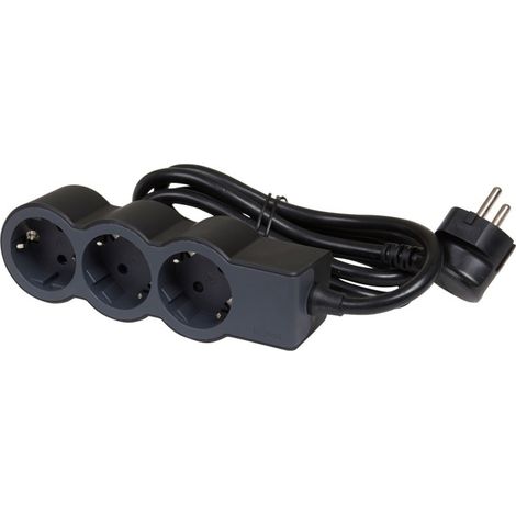 Base multiple elec estand. revolution legrand ne 3x2p+t 1,5m (1/2)