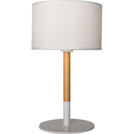 Lámpara De Mesa Nórdica "CLASS" - E27 - Blanco (1/5)