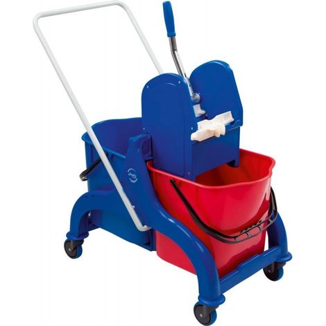 Carro de lavado pulido III 690x420x900mm 2x25l