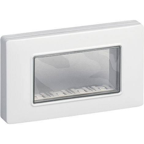 VIMAR - 14944.01 IP55 Schutzkappe 4M + Schrauben weiß