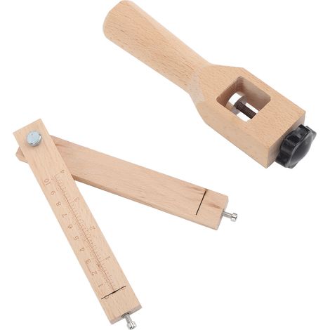 Outil de coupe de lanières de cuir réglable avec graduation claire pour le bricolage (1/5)