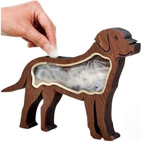 【02】Boîte de rangement à motifs animaux créatifs, boîte à souvenirs en poils d'animaux, design mignon de dessin animé, petit organisateur de bijoux (1/5)