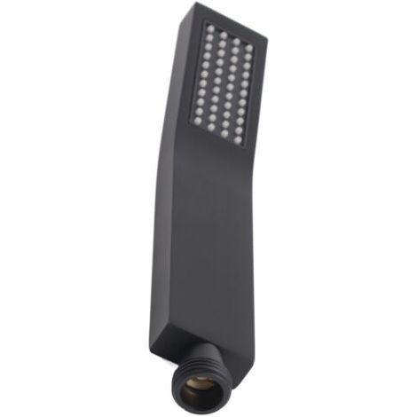 FENOPLASTICAPommeau de douche à main chromé en laiton noir mat, pulvérisateur de salle de bains, douchette à main (1/5)
