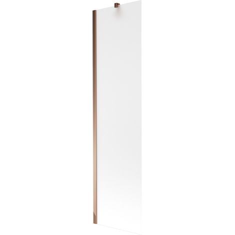 Mexen Next mampara de baño con 1 hoja 50 x 150 cm, escarcha, oro rosa - 895-050-000-00-30-60