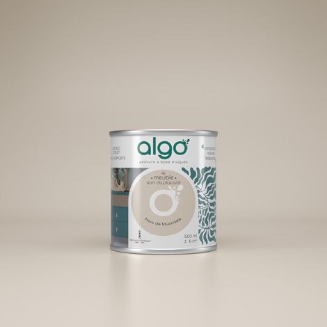 Peinture pour Meuble - Beige Noix de muscade - 2L / Mat