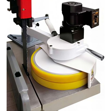 Entraîneur massif à bois 1 rouleau pour scie à ruban - 90 W 230 V (1/5)