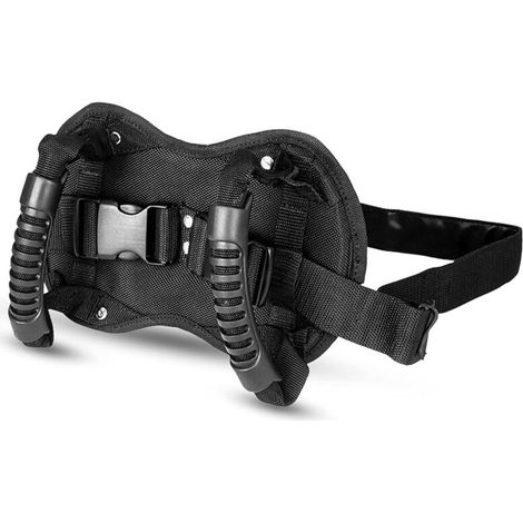 – Harnais moto enfant antidérapant – Ceinture réglable jusqu'à 125 cm – Poignée robuste pour maintien sécurisé – Tissu Oxford respirant (1/5)