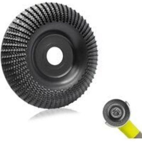 Disque Bois Meuleuse 125 mm,Disque de meulage du bois en carbure de tungstène, Disque de Tronçonneuse, Disque Meuleuse Bois pour le Meulage Grossier des Matériaux, pour Meuleuse D'angle 125mm(1 pcs,no (1/5)
