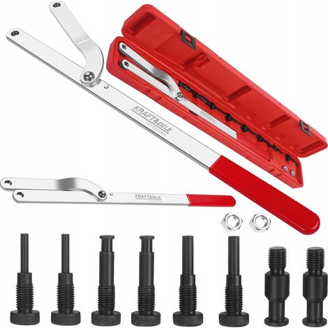 Chiave di tensionamento per pulegge 53 cm 40-220 mm Perni conici Kraft&Dele (1/5)