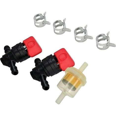 Vanne Arrêt Carburant 2pcs pour Résistant Éthanol Vanne Arrêt (1/5)
