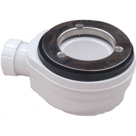 Piletta di Scarico Ribassata Diametro Foro 9cm Altezza 6cm Piatti Doccia Slim - Opzioni Solo Piletta (1/3)