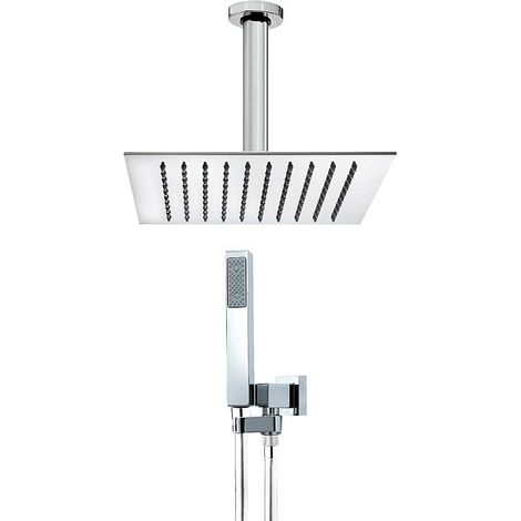 Pommeau de douche en inox poli