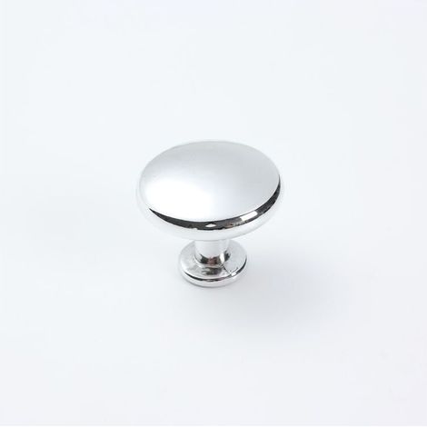 EASYCOMFORT 10 pièces poignée de porte d'armoire solide vanité poignée champignon cuisine armoire tiroir diamètre 28MM Chrome poli (1/5)