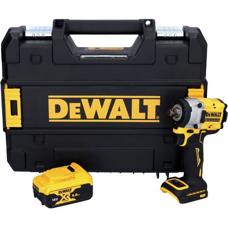 Avvitatore a impulsi a batteria DeWalt DCF 921 NT 18 V 400 Nm 1/2" brushless + 1x batteria ricaricabile 5,0 Ah + TSTAK - senza caricabatterie (1/4)
