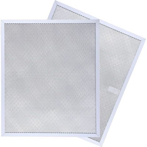 Lot de 2 filtres de Machine d'échappement de cuisine, pièce de