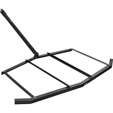 Herse Traînée 1830 mm Râteau Niveleur Remorquable d'Allée en Acier Q235 avec Attelage à Goupille, Niveleuse d'Allée de Gravier, Outil de Nivellement, pour VTT, UTV, Tracteur de Pelouse de Jardin (1/5)