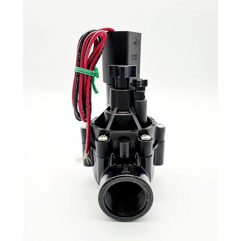 Électrovanne d'arrosage 1" 9 V avec régulateur de débit 100 DVF. Fonctionne avec programmateurs à batterie de n'importe quelle marque. Rain Bird Company (1/4)