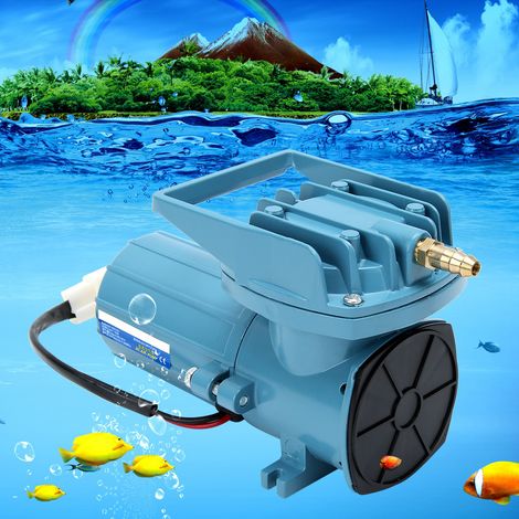 Pompe à air électromagnétique CC pour voiture, aération et oxygénation, pour la pêche et le transport de produits de la mer, MPQ902-12V-18W (1/5)