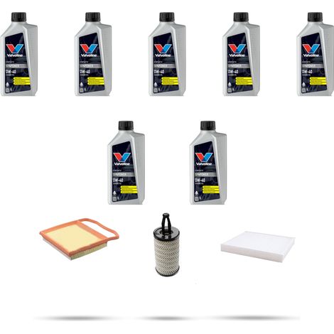 Kit tagliando 3 FILTRI e 7L OLIO compatibile con Mercedes Classe GLC (X253,C253) 43 AMG 270kw dal 2015 (1/5)
