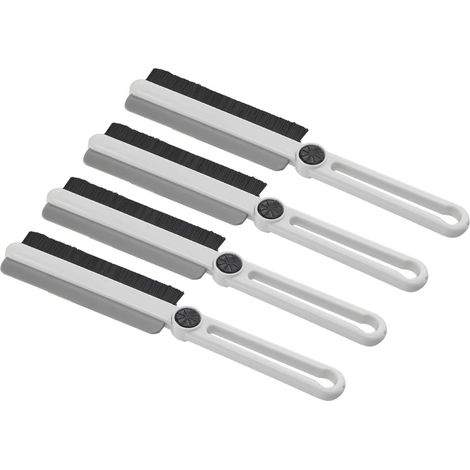 4 brosses WC, blanc, pour salle de bain et nettoyage profond (1/5)