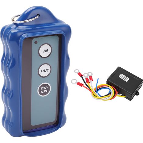 Télécommande universelle sans fil pour treuil électrique avec récepteur 434 MHz pour camions et quads (1/5)