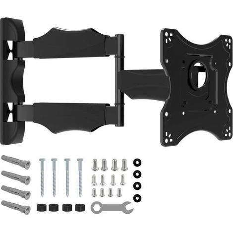 NANOOK Soporte de Pared orientable e inclinable para televisores de 19-43 Pulgadas - Soporte de Pared para televisores LCD, LED, QLED y OLED
