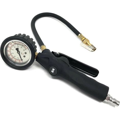Manometro Aria Compressore 16 Bar Misura Pressione Gomme Pneumatiche 230 psi (1/4)