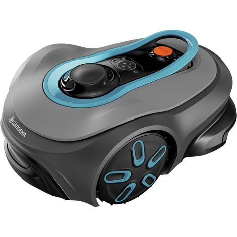 Robot tondeuse autonome jusqu'à 1200 m² – Largeur de coupe 16 cm – Guidage intelligent LONA™ – Application GARDENA pour gestion personnalisée (1/5)