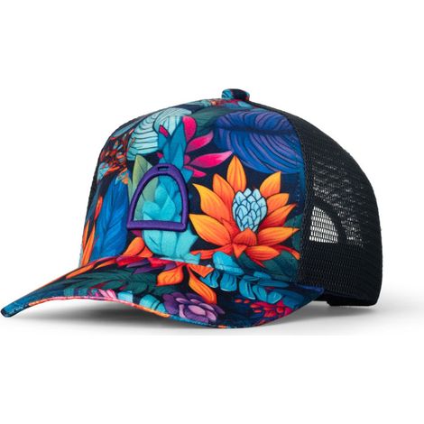 Casquette de motard Galop Wear Power Flower, taille universelle (1/4)