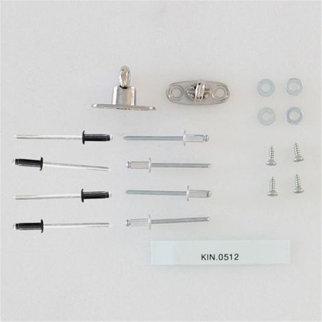 Lot de 2 écrous papillon antivol GT LINE pour valises ATOMIK et NEW MEGA WHEELS