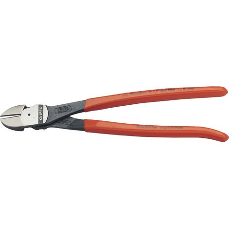 Draper HI-LEVERAGE SIDE CUTTER 250mm (10-inch) High-Leverage Diagonal Cutting Pliers for Precise Metal and Wire Cutting (1/5)