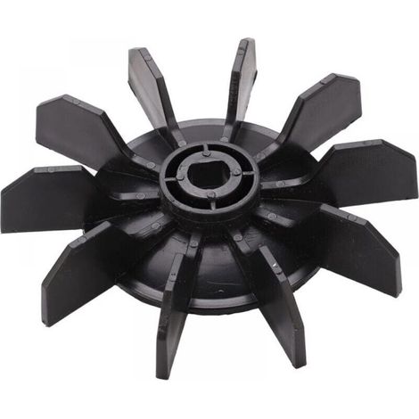 Electric Motor Fan Wheel, Small Air Compressor Fan Blade Accessory for Direct Online Motor Air Compressor, 14mm Shaft, 135mm OD (1/5)