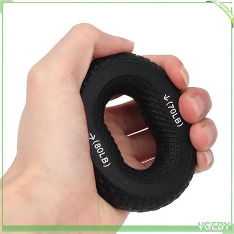 Anneau d'exercice de préhension - FAFEICY - Silicone - Antidérapant - 70 à 80 LB - Ergonomique (1/5)