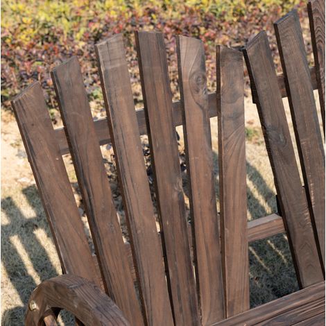 Sitzmöbel Gartenbank komfortabel 108 cm Holz HAVRYA (1/4)