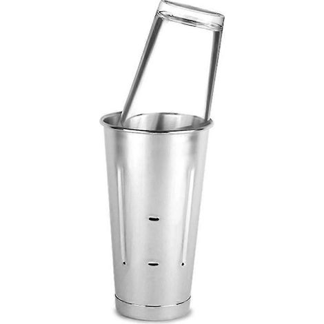 Tasse à mélanger en acier inoxydable pour milk-shakes maltés et crèmes glacées (1/5)