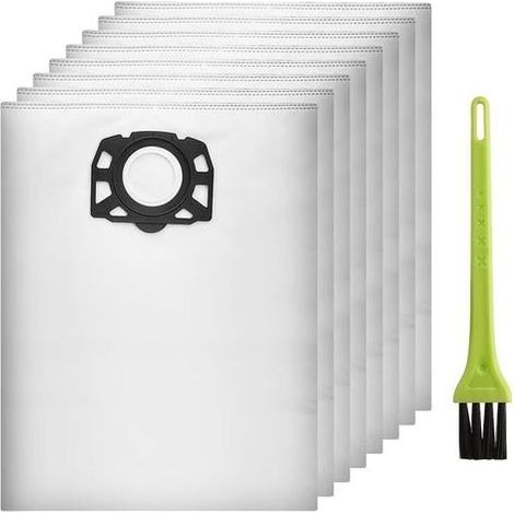 Lot de 8 Sacs pour kärcher WD5 WD4 WD6 MV4 MV5 MV6 Sacs Filtre d'Aspirateur pour Karcher Filtrants de Remplacement 2.863-006.0 (1/5)