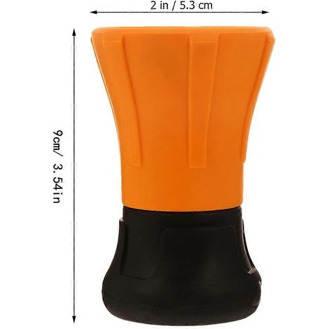 Buse d'arrosage haute pression standard américaine pour tuyau d'incendie, lavage de voiture, arrosage de jardin, accessoires d'irrigation (jaune) (1/4)