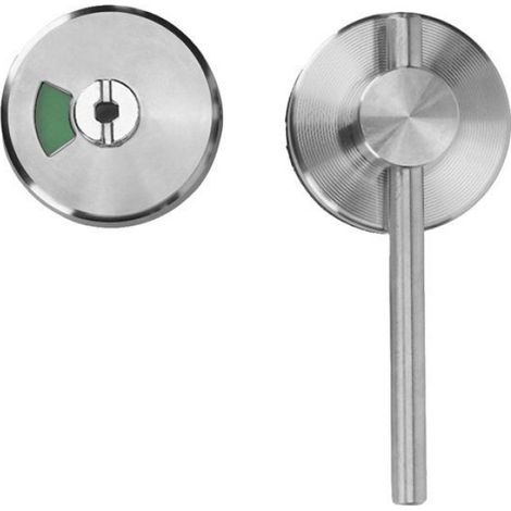 Serrure de toilette Indicateur de confidentialité, serrure de porte vacante, indiquant la serrure pour toilettes deco pack (1/4)
