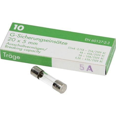 Fusible à action retardée 5A 250V
