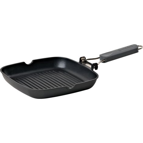 Bistecchiera Cook&Special con manico plegable 24x24