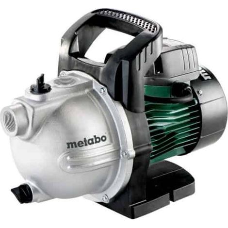 Metabo – Pompe de surface 450W – Débit max 2000 l/h – Hauteur de refoulement 30 m – Aspiration jusqu'à 8 m – 600962000