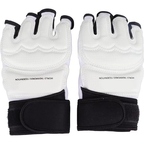 Gants de boxe mi-doigts ajustables et confortables pour sac de frappe, kickboxing et entraînement