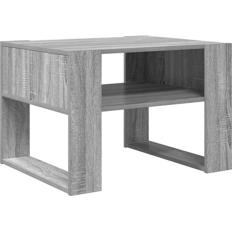 Maison Exclusive - Tavolino da salotto Grigio Sonoma 66 x 53 x 45 cm