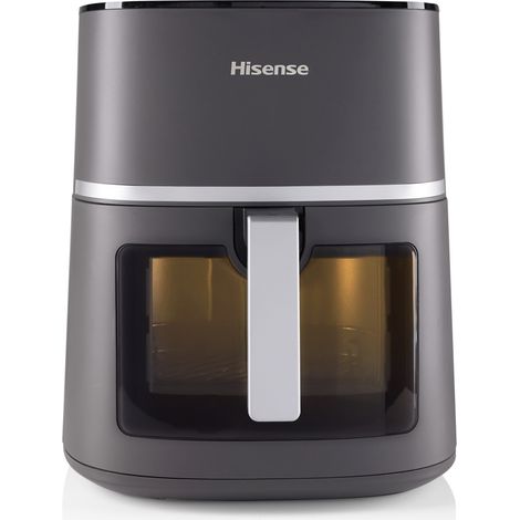 Hisense HAF1900D Einzelfritteuse, 7 l, 1800 W, Heißluftfritteuse, schwarz